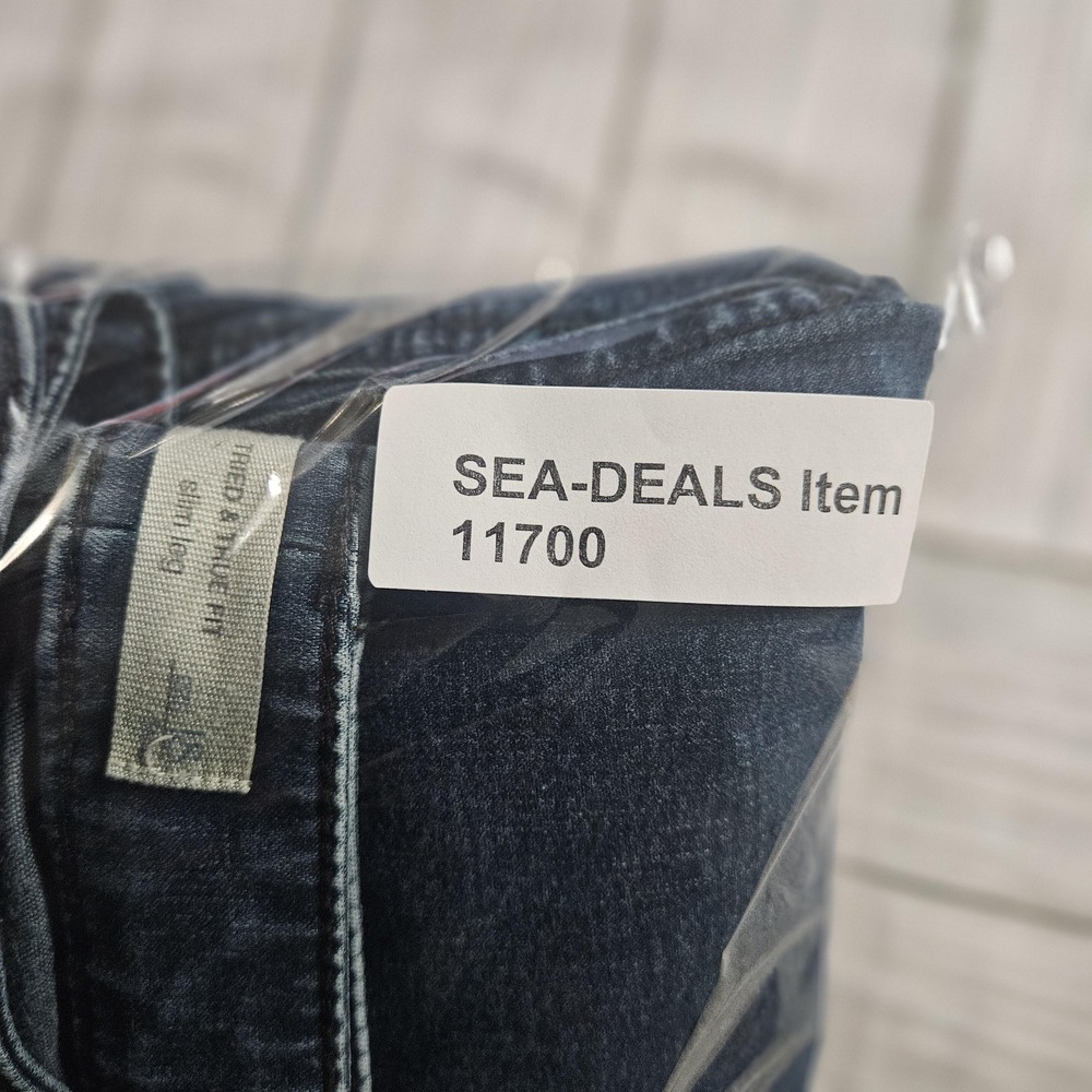 Jjill Jeans Womens 18 Blue Medium Wash Straight Leg Stretch Denim - Picture 10 of 10